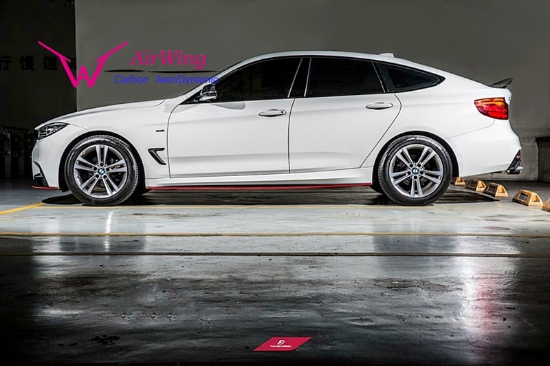 F34 3er GT - Future-Design style Carbon side Skirt Splitter 01